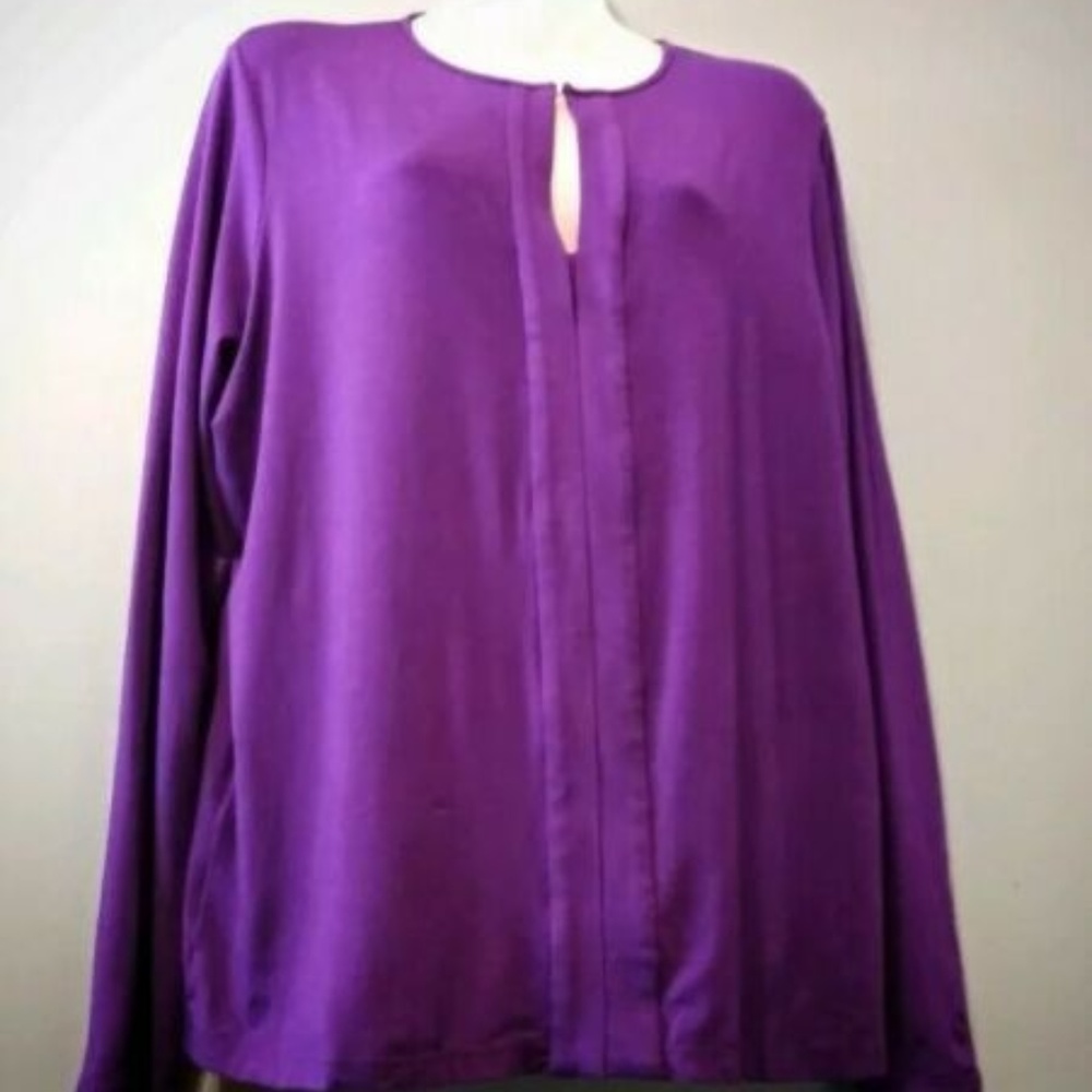 Lauren by Ralph Lauren Women's Long Sleeve Blouse